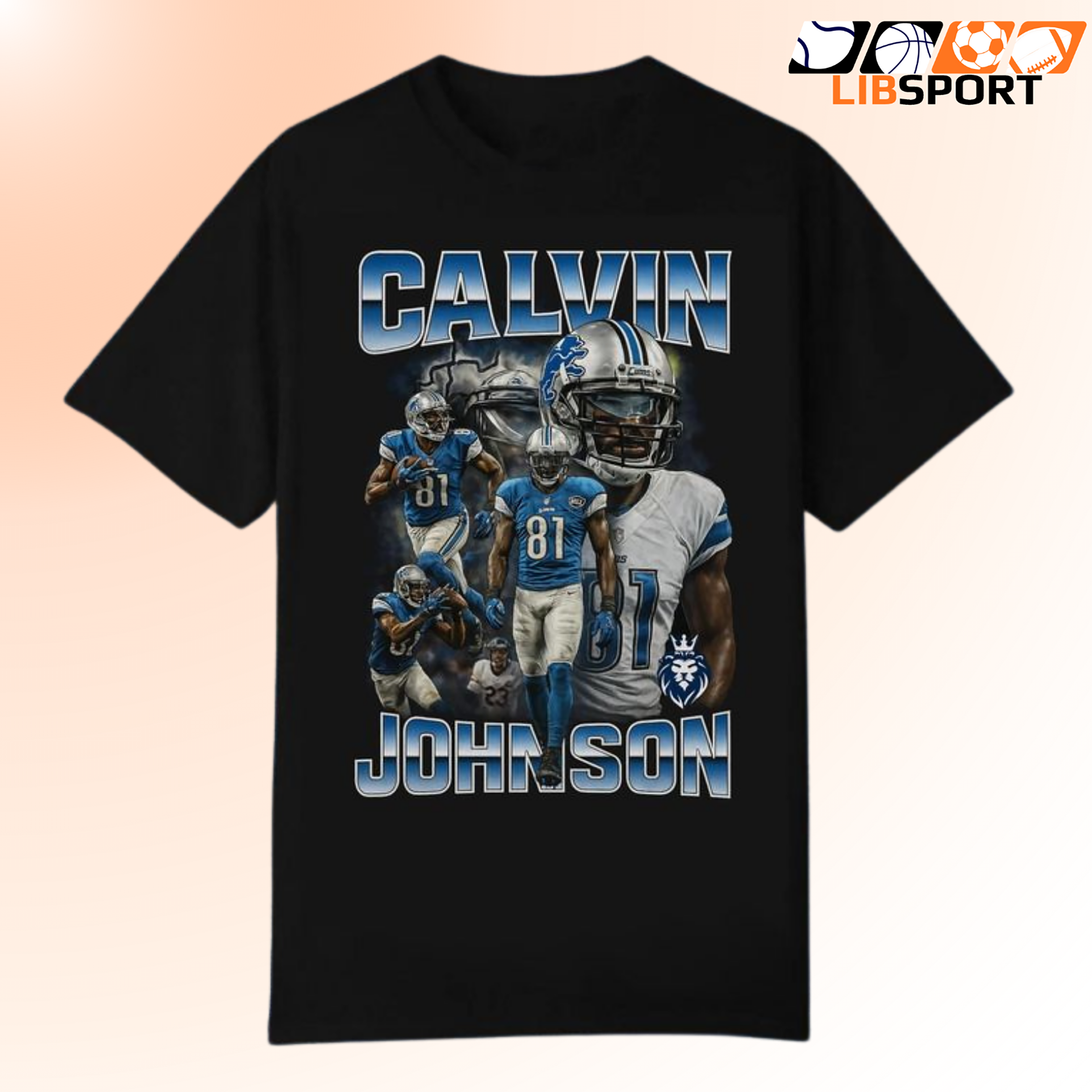 Calvin Johnson Shirt, Detroit Lions T-Shirt, Unisex T-Shirt